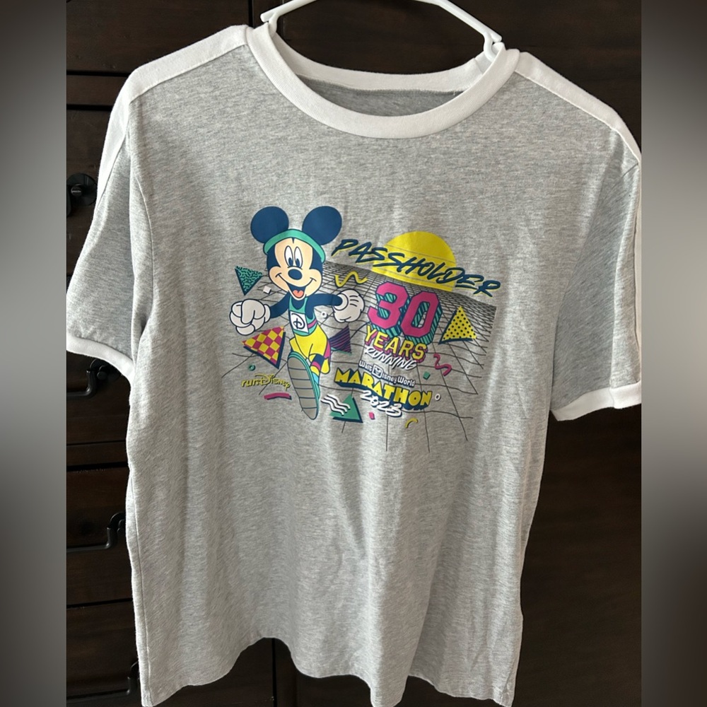 Disney’s 30th marathon passholder shirt